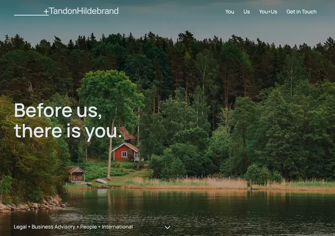 Tandonhildebrand Website Homepage